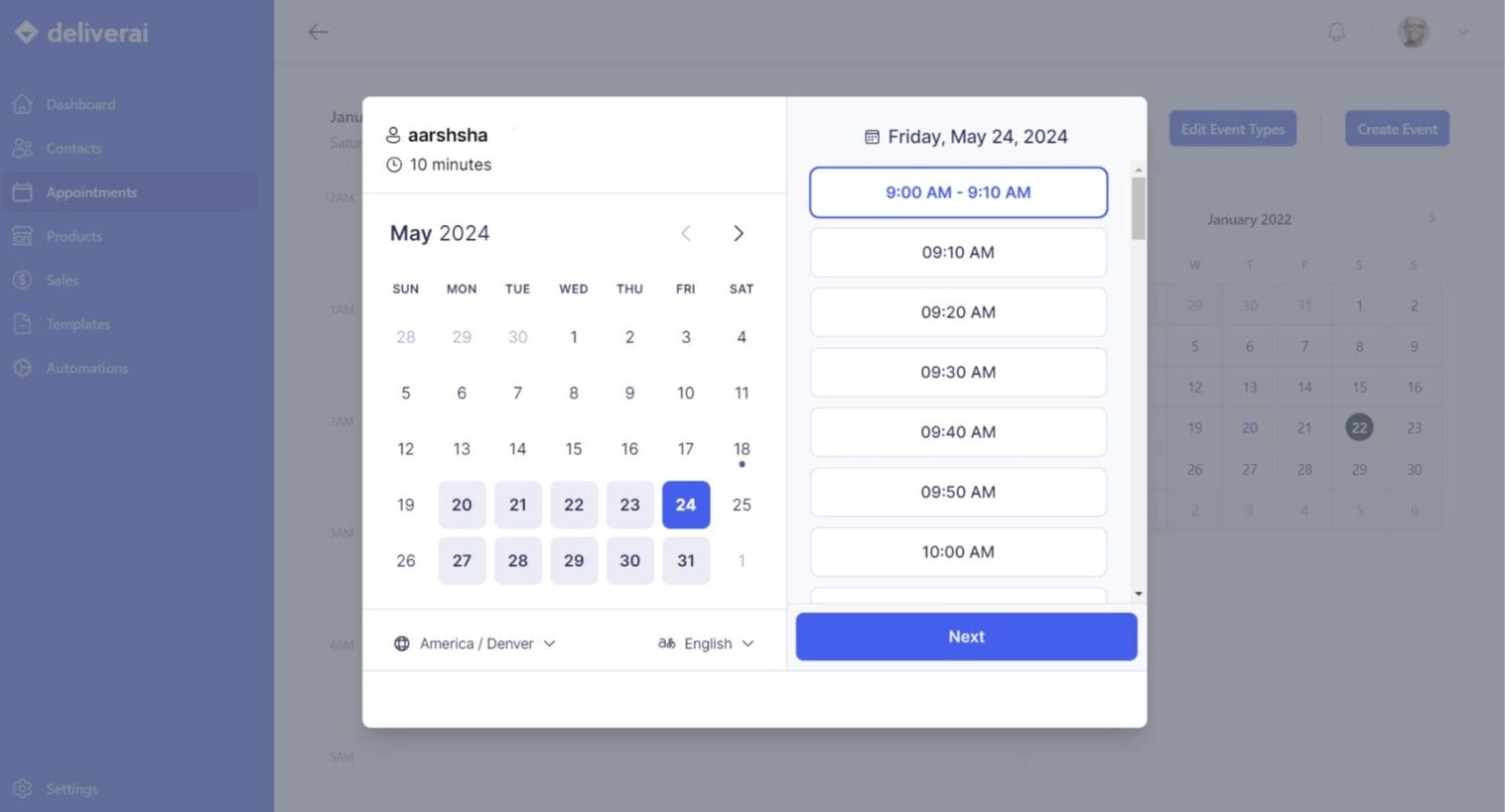 online scheduler for jewelers