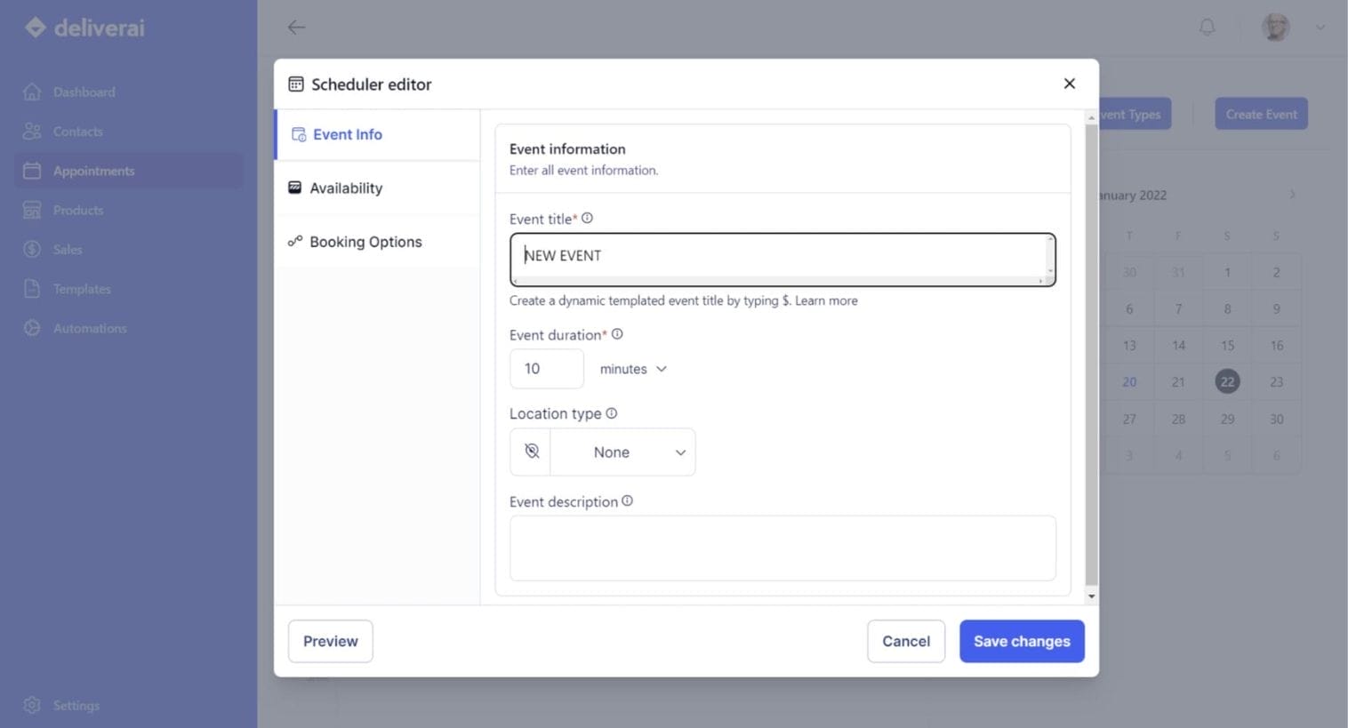 appointment booking jewelry